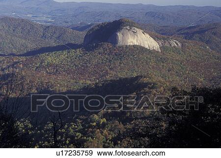 NC, North Carolina, Pisgah National Forest, Looking Glass Rock, mountains, fall View Large Photo Image Stock Photo - NC, North Carolina, Pisgah National Forest, Looking Glass Rock, mountains, fall. Fotosearch