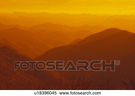 NC, North Carolina, Pisgah National Forest, mountains, sunset View Large Photo Image Stock Photography - NC, North Carolina, Pisgah National Forest, mountains, sunset. Fotosearch