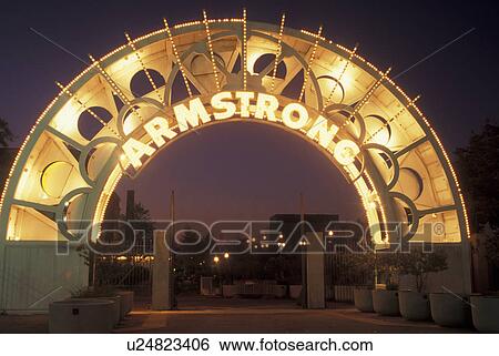 New Orleans, LA, Louisiana, Entrance Arch to Louis Armstrong Park, evening View Large Photo Image Stock Photograph - New Orleans, LA, Louisiana, Entrance Arch to Louis Armstrong Park, evening. Fotosearch
