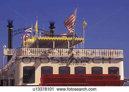 New Orleans, LA, Louisiana, Mississippi River, Creole Queen Riverboat View Large Photo Image Stock Image - New Orleans, LA, Louisiana, Mississippi River, Creole Queen Riverboat. Fotosearch