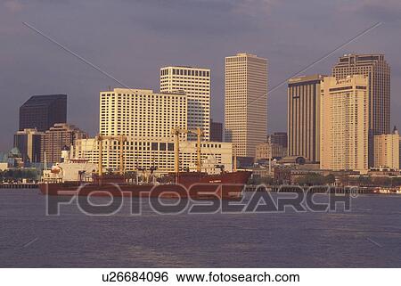New Orleans, LA, Louisiana, Mississippi River, skyline View Large Photo Image Stock Photograph - New Orleans, LA, Louisiana, Mississippi River, skyline. Fotosearch