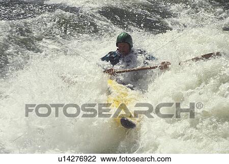 Ocoee River, TN, Tennessee, Appalachian Mountains, Man white water kayaking on the Ocoee River in Cherokee National Forest. View Large Photo Image Stock Image - Ocoee River, TN, Tennessee, Appalachian Mountains, Man white water kayaking on the Ocoee River in Cherokee National Forest.. Fotosearch