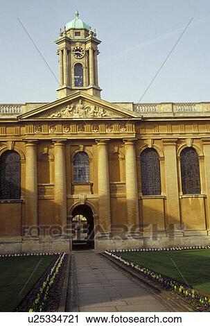 Oxford, England, Great Britain, United Kingdom, Europe, The Queen's College in Oxford, Britain's oldest university town. View Large Photo Image Stock Image - Oxford, England, Great Britain, United Kingdom, Europe, The Queen's College in Oxford, Britain's oldest university town.. Fotosearch