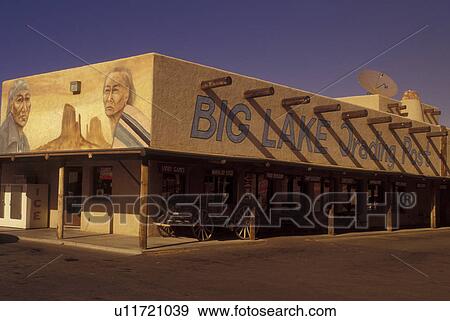 Page, AZ, Arizona, Big Lake Trading Post View Large Photo Image Stock Photo - Page, AZ, Arizona, Big Lake Trading Post. Fotosearch