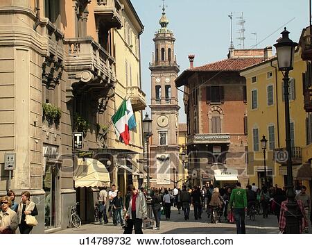 Parma, Emilia-Romagna, Italy, Europe, Piazza in the city of Parma. View Large Photo Image Stock Image - Parma, Emilia-Romagna, Italy, Europe, Piazza in the city of Parma.. Fotosearch