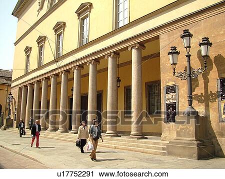 Parma, Emilia-Romagna, Italy, Europe, Teatro Regio in the city of Parma. View Large Photo Image Stock Image - Parma, Emilia-Romagna, Italy, Europe, Teatro Regio in the city of Parma.. Fotosearch
