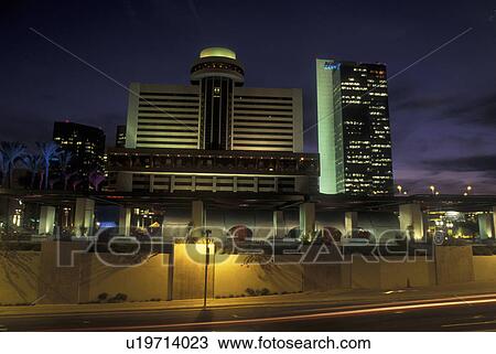 Phoenix, AZ, Arizona, downtown, Civic Plaza, evening View Large Photo Image Stock Image - Phoenix, AZ, Arizona, downtown, Civic Plaza, evening. Fotosearch