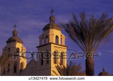 Phoenix, AZ, Arizona, downtown, St. Mary's Basilica View Large Photo Image Stock Photo - Phoenix, AZ, Arizona, downtown, St. Mary's Basilica. Fotosearch