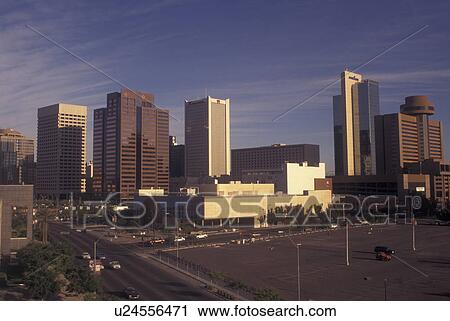 Phoenix, AZ, Arizona, downtown View Large Photo Image Stock Image - Phoenix, AZ, Arizona, downtown. Fotosearch