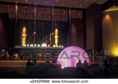 Phoenix, AZ, Arizona, downtown, Symphony Hall, Home of the Phoenix Symphony, fountain, evening View Large Photo Image Stock Photo - Phoenix, AZ, Arizona, downtown, Symphony Hall, Home of the Phoenix Symphony, fountain, evening. Fotosearch