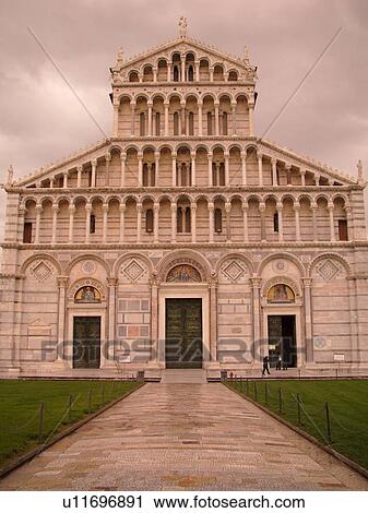 Pisa, Tuscany, Italy, Toscana, Europe, The Cathedral in Campo dei Miracoli (Field of Miracles) in the city of Pisa. View Large Photo Image Stock Image - Pisa, Tuscany, Italy, Toscana, Europe, The Cathedral in Campo dei Miracoli (Field of Miracles) in the city of Pisa.. Fotosearch