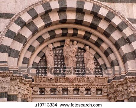 Pistoia, Italy, Tuscany, Toscana, Europe, The ornate fatade of the Baptistry door in the city of Pistoia. View Large Photo Image Picture - Pistoia, Italy, Tuscany, Toscana, Europe, The ornate fatade of the Baptistry door in the city of Pistoia.. Fotosearch