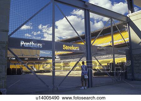 Stock Image -  Pittsburgh, PA, Pennsylvania, Heinz Field, Pittsburgh Steelers, football stadium. Fotosearch