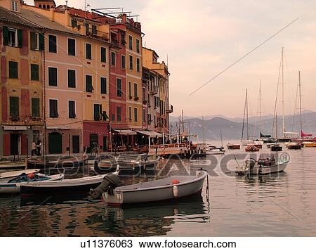 Portofino, Liguria, Italy, Riviera di Levante, Ligurian Riviera, Europe, Boats in the harbor of the resort town of Portofino along the Ligurian Sea. View Large Photo Image Stock Image - Portofino, Liguria, Italy, Riviera di Levante, Ligurian Riviera, Europe, Boats in the harbor of the resort town of Portofino along the Ligurian Sea.. Fotosearch