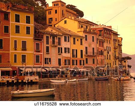 Portofino, Liguria, Italy, Riviera di Levante, Ligurian Riviera, Europe, Boats in the harbor of the resort town of Portofino along the Ligurian Sea. View Large Photo Image Stock Photo - Portofino, Liguria, Italy, Riviera di Levante, Ligurian Riviera, Europe, Boats in the harbor of the resort town of Portofino along the Ligurian Sea.. Fotosearch