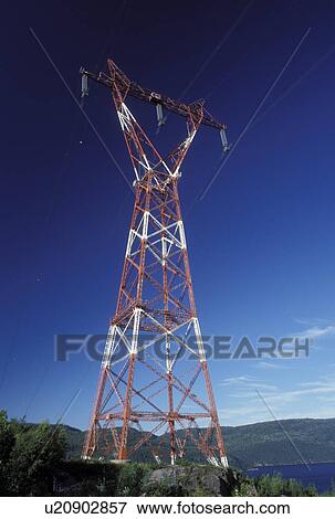 powerlines, Canada, Quebec, Hydro-Quebec power lines View Large Photo Image Stock Photo - powerlines, Canada, Quebec, Hydro-Quebec power lines. Fotosearch