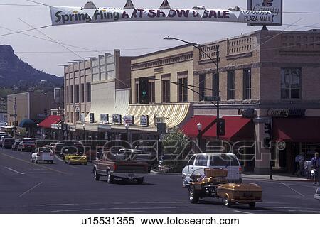 Prescott, AZ, Arizona, downtown View Large Photo Image Stock Photography - Prescott, AZ, Arizona, downtown. Fotosearch