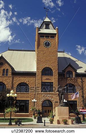 Stock Image -  Pueblo, CO, Colorado, Pueblo Union Depot, train station. Fotosearch