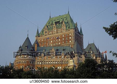 Quebec City, Canada, Quebec, Chateau Frontenac in Vieux Quebec (Old Quebec). View Large Photo Image Stock Image - Quebec City, Canada, Quebec, Chateau Frontenac in Vieux Quebec (Old Quebec).. Fotosearch