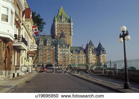Quebec City, Canada, Quebec, Chateau Frontenac and Chateau de la Terrace in Vieux Quebec (Old Quebec). View Large Photo Image Stock Image - Quebec City, Canada, Quebec, Chateau Frontenac and Chateau de la Terrace in Vieux Quebec (Old Quebec).. Fotosearch