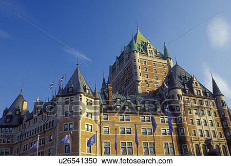 Quebec City, Canada, Quebec, Chateau Frontenac in Vieux Quebec (Old Quebec). View Large Photo Image Stock Image - Quebec City, Canada, Quebec, Chateau Frontenac in Vieux Quebec (Old Quebec).. Fotosearch