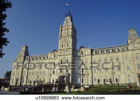 Quebec City, Canada, Quebec, Parliament Building in Quebec City. View Large Photo Image Stock Image - Quebec City, Canada, Quebec, Parliament Building in Quebec City.. Fotosearch