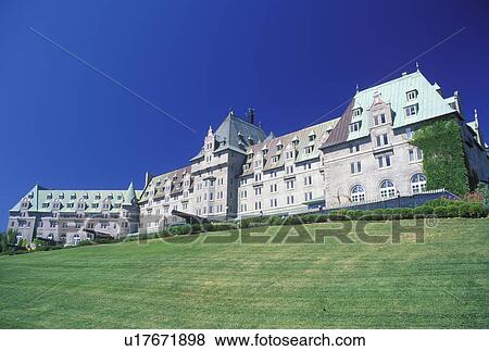 resort, Canada, La Malbaie, Quebec, Fairmont le Manor Richelieu Resort in the summer resort town of La Malbaie. View Large Photo Image Stock Photo - resort, Canada, La Malbaie, Quebec, Fairmont le Manor Richelieu Resort in the summer resort town of La Malbaie.. Fotosearch