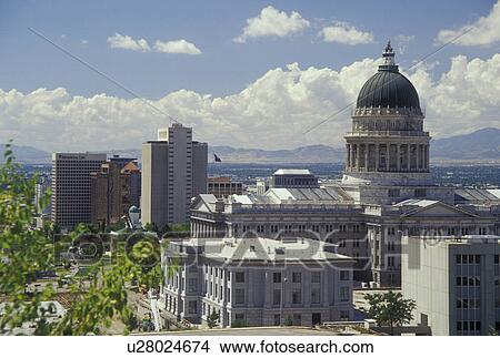 Salt Lake City, UT, Utah, Utah State Capitol, State House View Large Photo Image Picture - Salt Lake City, UT, Utah, Utah State Capitol, State House. Fotosearch