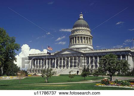 Salt Lake City, UT, Utah, Utah State Capitol, State House View Large Photo Image Stock Photo - Salt Lake City, UT, Utah, Utah State Capitol, State House. Fotosearch