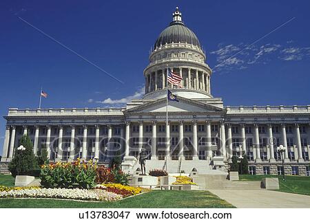 Salt Lake City, UT, Utah, Utah State Capitol, State House View Large Photo Image Stock Photo - Salt Lake City, UT, Utah, Utah State Capitol, State House. Fotosearch
