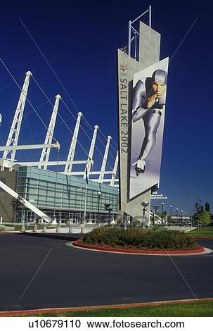 Salt Lake City, Utah, Kearns, UT, Utah Olympic Oval View Large Photo Image Stock Image - Salt Lake City, Utah, Kearns, UT, Utah Olympic Oval. Fotosearch