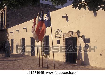 Stock Photography -  San Antonio, TX, Texas, Spanish Governor's Palace. Fotosearch