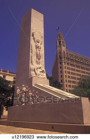 San Antonio, TX, Texas, The Alamo Cenotaph (1936) Monument, Emily Morgan Ramada Hotel View Large Photo Image Stock Image - San Antonio, TX, Texas, The Alamo Cenotaph (1936) Monument, Emily Morgan Ramada Hotel. Fotosearch