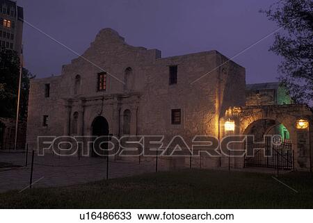 San Antonio, TX, Texas, The Alamo, Mission San Antonio de Valero, early morning View Large Photo Image Stock Image - San Antonio, TX, Texas, The Alamo, Mission San Antonio de Valero, early morning. Fotosearch