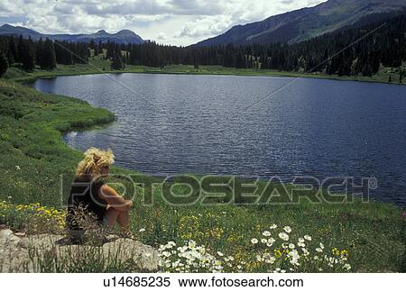 San Juan Mountains, CO, Colorado, San Juan National Forest, Lake along the San Juan Skyway, San Juan Mountains, Southern Rockies View Large Photo Image Stock Photography - San Juan Mountains, CO, Colorado, San Juan National Forest, Lake along the San Juan Skyway, San Juan Mountains, Southern Rockies. Fotosearch