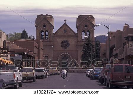 Santa Fe, NM, New Mexico, Cathedral of Saint Francis de Assisi View Large Photo Image Picture - Santa Fe, NM, New Mexico, Cathedral of Saint Francis de Assisi. Fotosearch