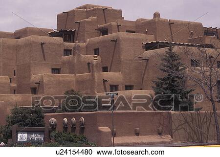 Santa Fe, NM, New Mexico, The Inn at Loretto View Large Photo Image Stock Image - Santa Fe, NM, New Mexico, The Inn at Loretto. Fotosearch