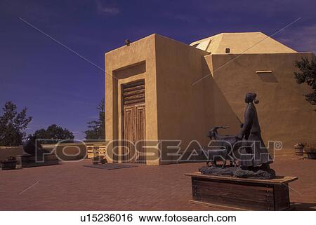 Stock Photograph -  Santa Fe, NM, New Mexico, Wheelwright Museum of the American Indian. Fotosearch