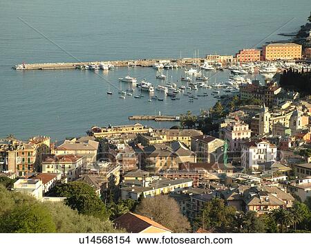 Santa Margherita Ligure, Riviera di Levante, Liguria, Italy, Ligurian Riviera, Europe, Scenic view of the resort town of Santa Margherita Ligure along the Ligurian Sea. View Large Photo Image Picture - Santa Margherita Ligure, Riviera di Levante, Liguria, Italy, Ligurian Riviera, Europe, Scenic view of the resort town of Santa Margherita Ligure along the Ligurian Sea.. Fotosearch