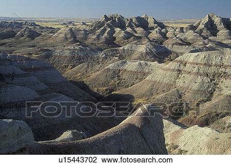 SD, South Dakota, Badlands National Park, View Large Photo Image Stock Image - SD, South Dakota, Badlands National Park, . Fotosearch