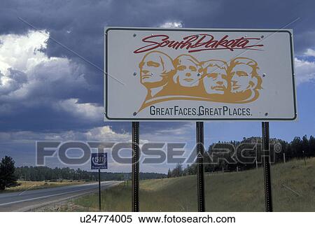 SD, South Dakota, South Dakota Welcome Sign, state line View Large Photo Image Stock Photography - SD, South Dakota, South Dakota Welcome Sign, state line. Fotosearch