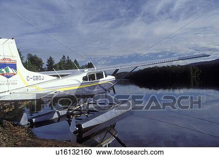 seaplane, Canada, Quebec, Laurentians, Mount Tremblant, Hydroplane along Lac Quimet in Mount-Tremblant. View Large Photo Image Stock Image - seaplane, Canada, Quebec, Laurentians, Mount Tremblant, Hydroplane along Lac Quimet in Mount-Tremblant.. Fotosearch