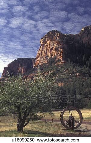 Sedona, AZ, Arizona, Oak Creek Canyon, Slide Rock State Park, Orchard View Large Photo Image Stock Image - Sedona, AZ, Arizona, Oak Creek Canyon, Slide Rock State Park, Orchard. Fotosearch