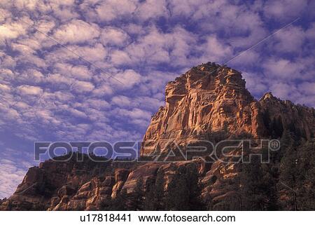 Stock Image -  Sedona, AZ, Arizona, Oak Creek Canyon, Slide Rock State Park. Fotosearch