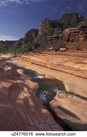 Sedona, AZ, Arizona, Oak Creek Canyon, Slide Rock State Park View Large Photo Image Stock Photograph - Sedona, AZ, Arizona, Oak Creek Canyon, Slide Rock State Park. Fotosearch