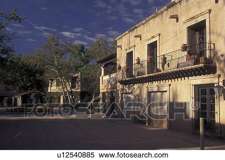 Stock Photography -  Sedona, AZ, Arizona, Tlaquepaque, a Mexican/Spanish style village. Fotosearch