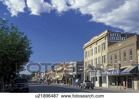Sheridan, WY, Wyoming, downtown View Large Photo Image Stock Photo - Sheridan, WY, Wyoming, downtown. Fotosearch