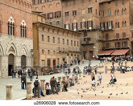 Siena, Tuscany, Italy, Toscana, Europe, Piazza del Campo in the city of Siena. View Large Photo Image Stock Photo - Siena, Tuscany, Italy, Toscana, Europe, Piazza del Campo in the city of Siena.. Fotosearch