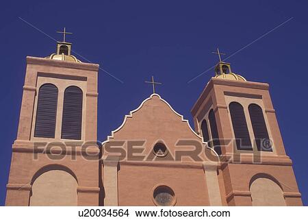 Picture -  Silver City, NM, New Mexico, St. Vincent de Paul Roman Catholic Church. Fotosearch
