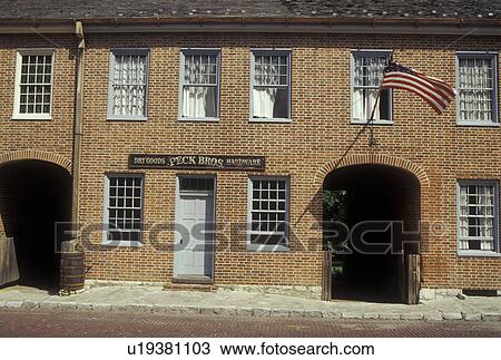 Stock Image -  St. Charles, MO, Missouri, First Missouri State Capitol State Historic Site. Fotosearch